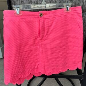 Lilly pulitzer collette skort sz12 like new